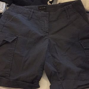Navy blue cargo shorts